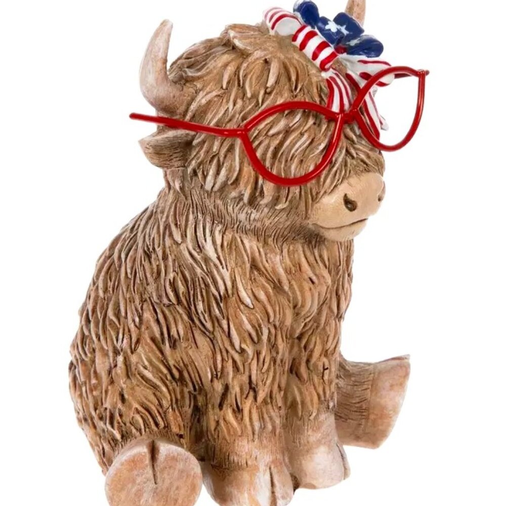 Patriotic Highland Cows